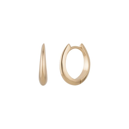 Piccolo Gold Vermeil Huggie Hoops