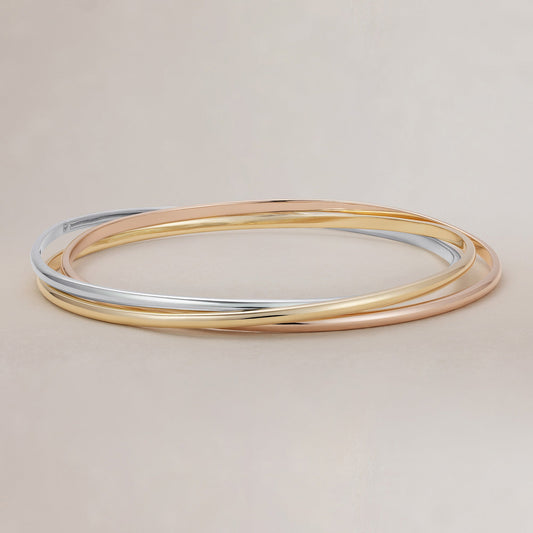 3 Gold Ring Bracelet