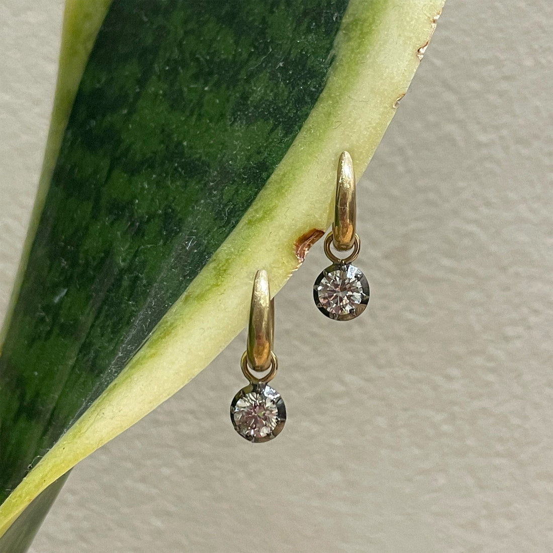 Georgian Diamond Earrings