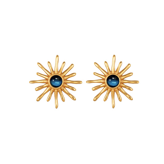 Arka Topaz Stud Earrings