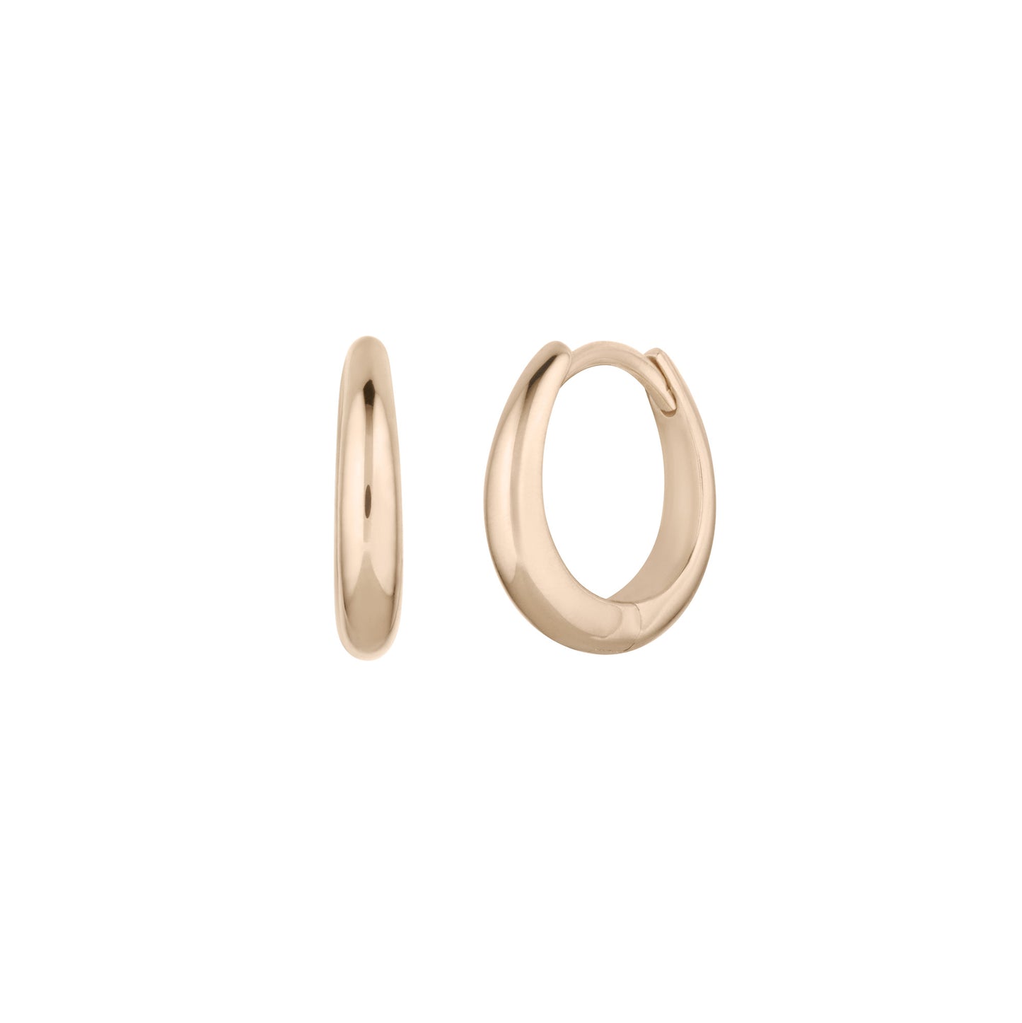 Classic Gold Vermeil Huggie Hoops