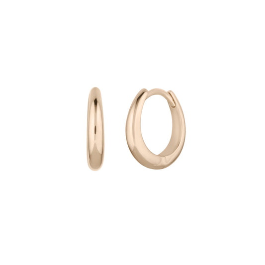 Classic Gold Vermeil Huggie Hoops