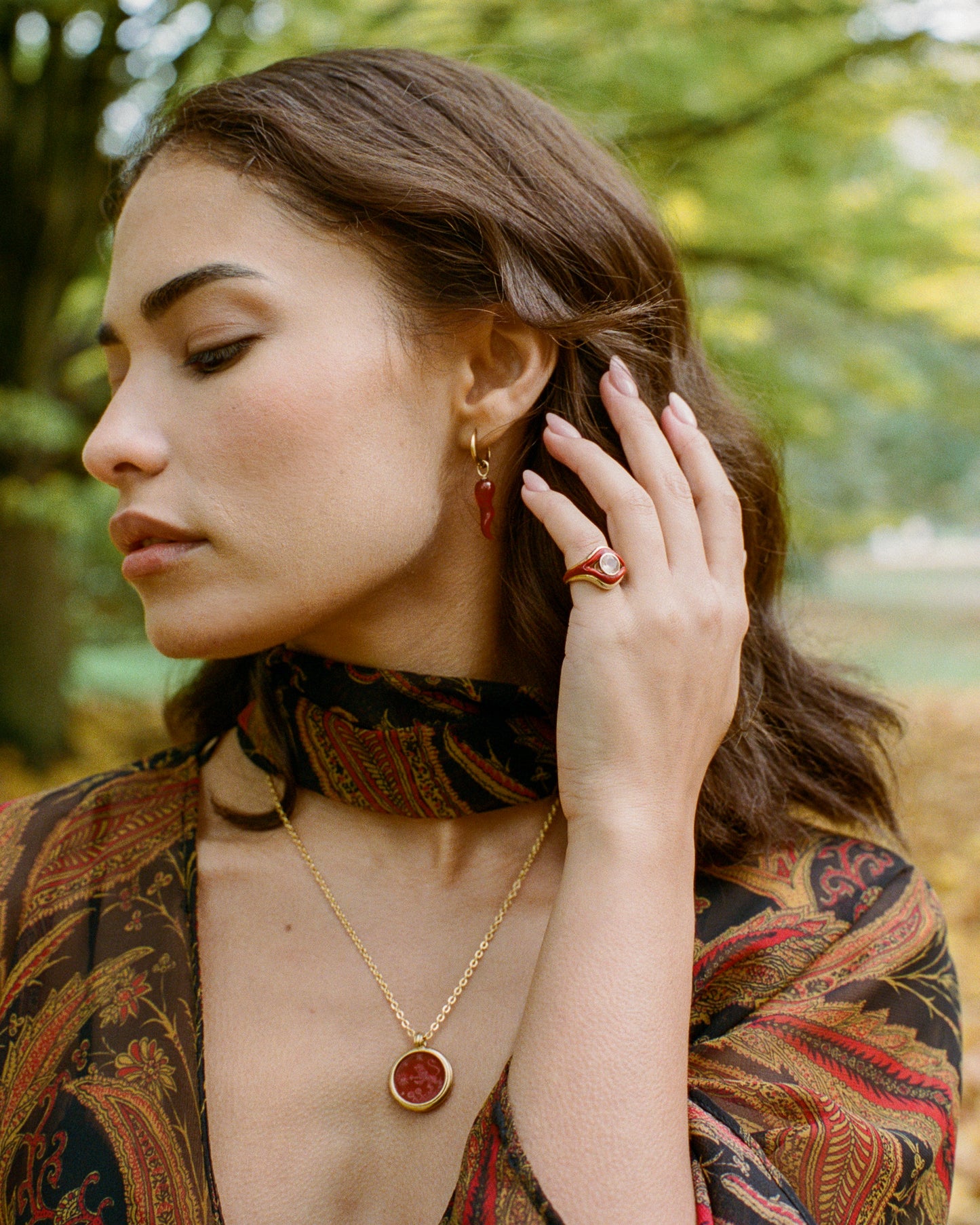 Red Hot Chillis Earring Charms