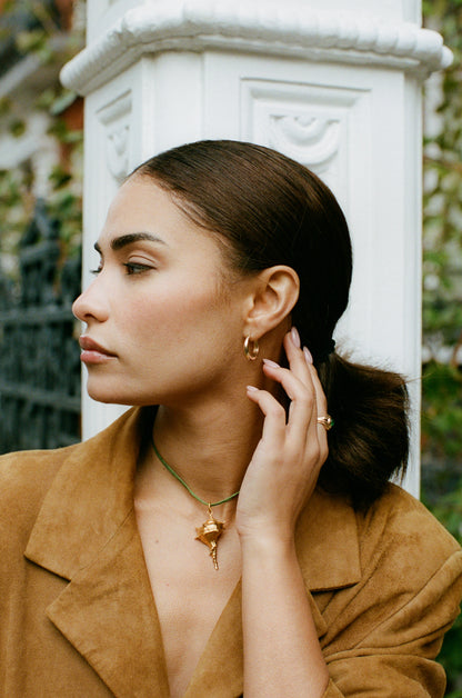 Classic Gold Hoops