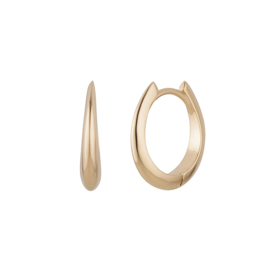Piccolo Gold Vermeil Huggie Hoops