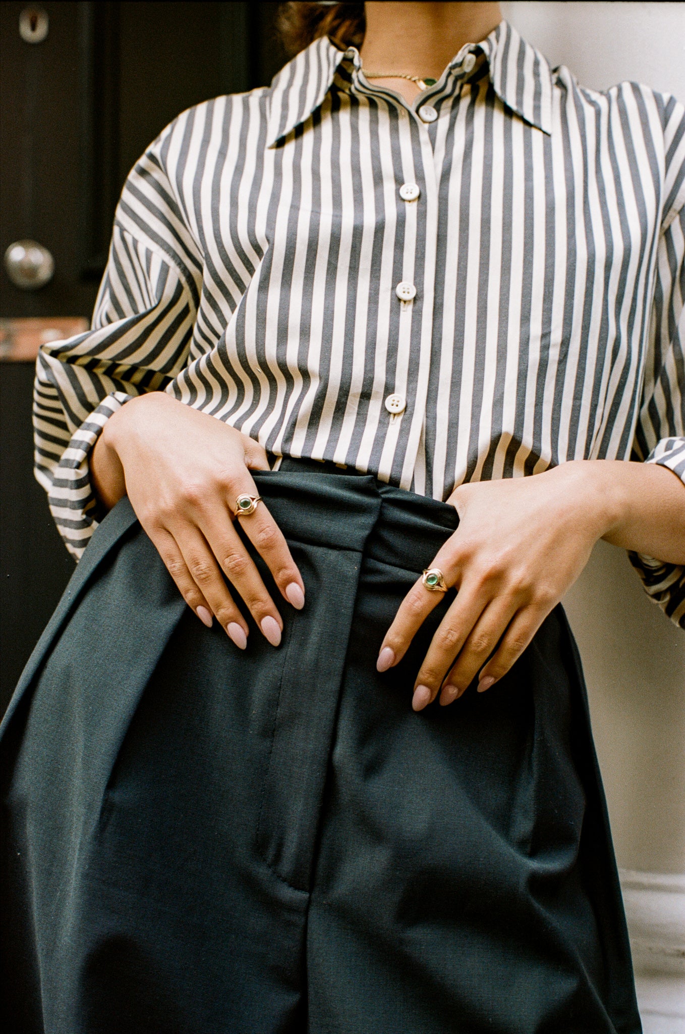 &Lottie Parallel Pinky Rings 